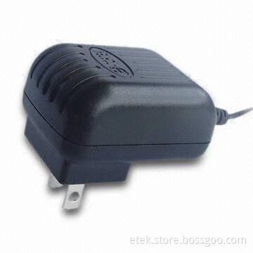 5W Series Switching Power Adapter with China AC Plug, 2.8 to 24V Output Voltage